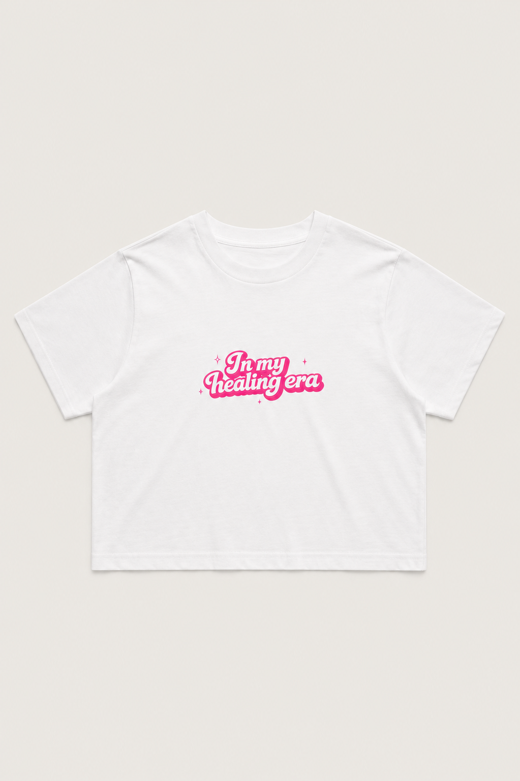 In My Healing Era Crop Tee