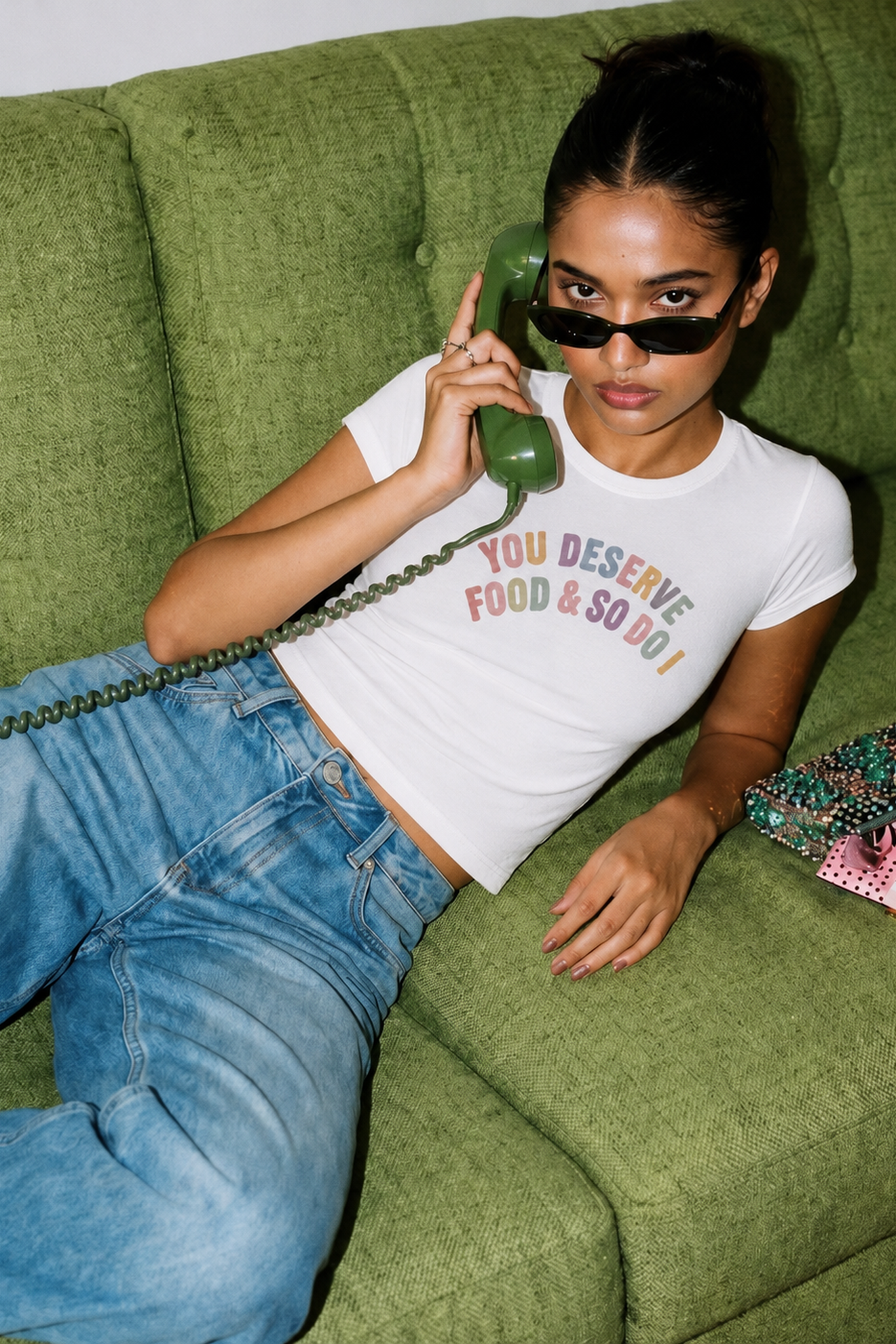 You Deserve Food & So Do I Baby Tee